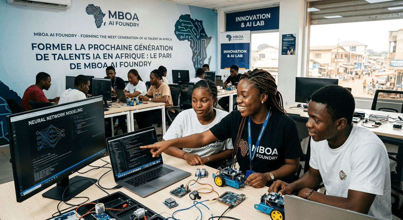 Former la prochaine génération de talents IA en Afrique : le pari de MBOA AI Foundry